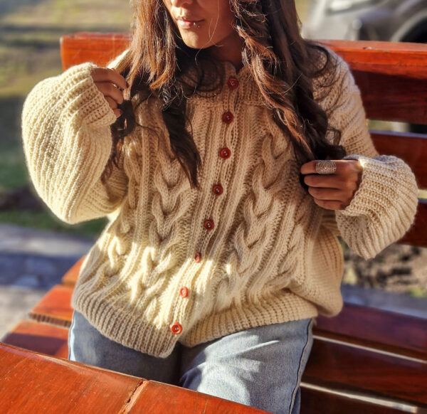 Patron Cardigan "Julie" - Imagen 2