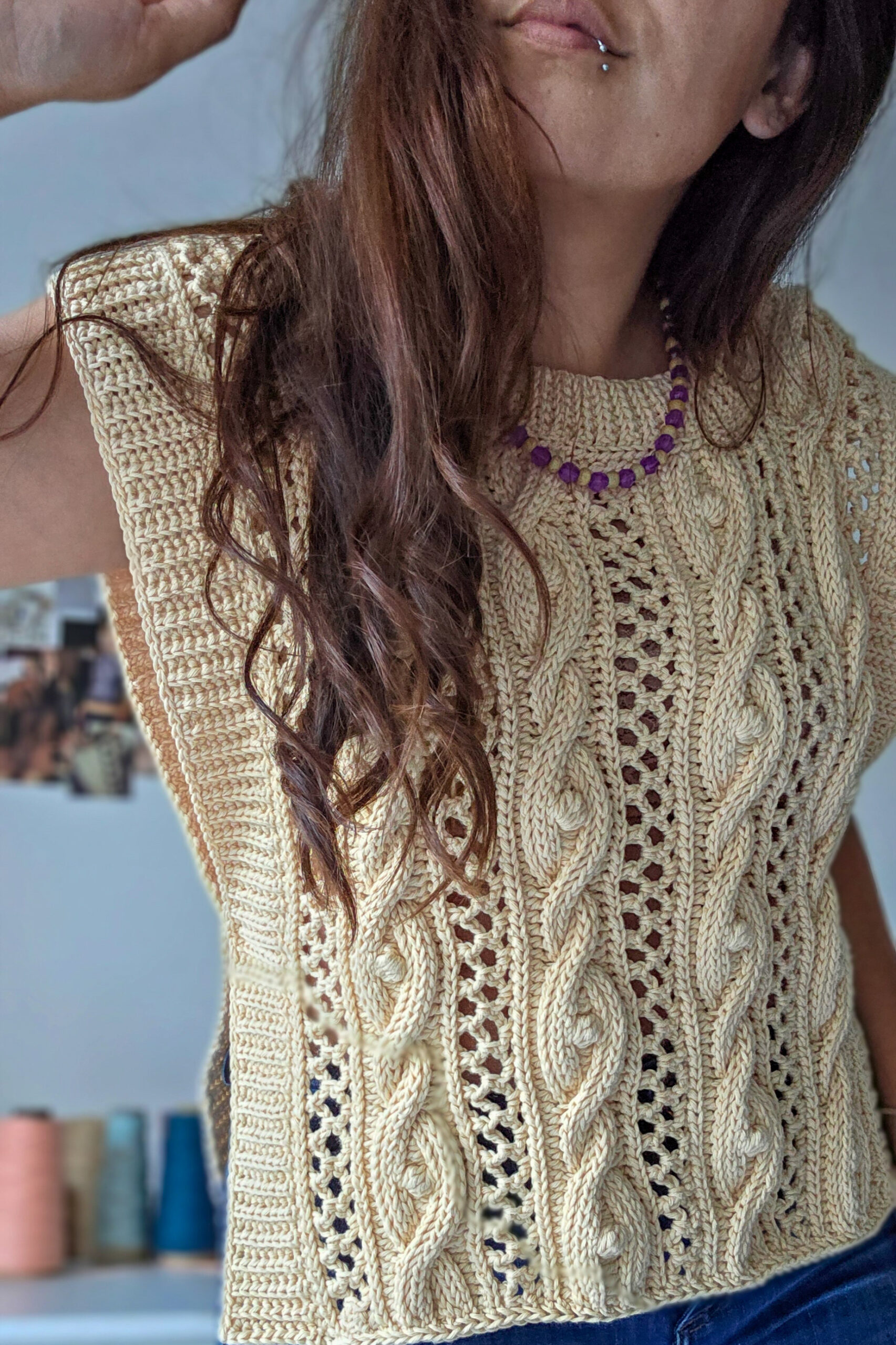 Patron Chaleco "Gin"