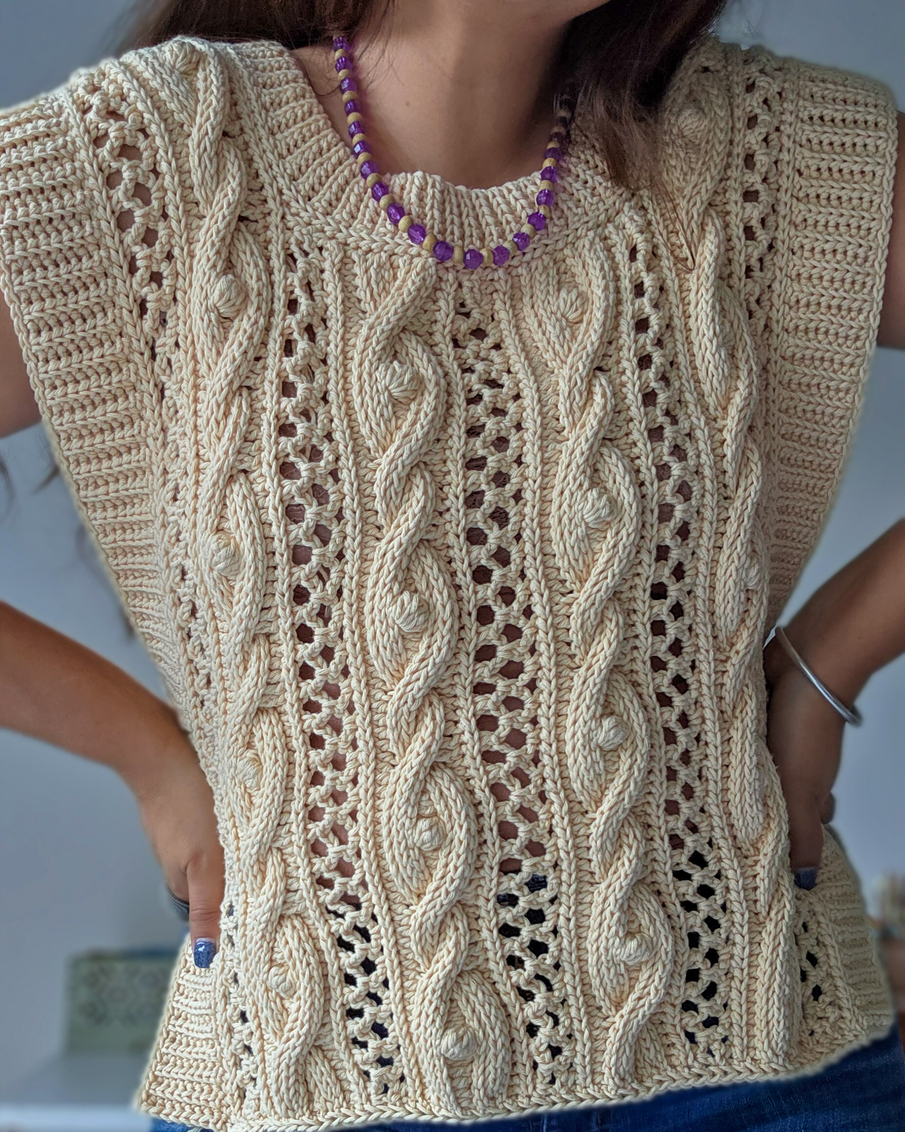 Patron Chaleco "Gin" - Imagen 3