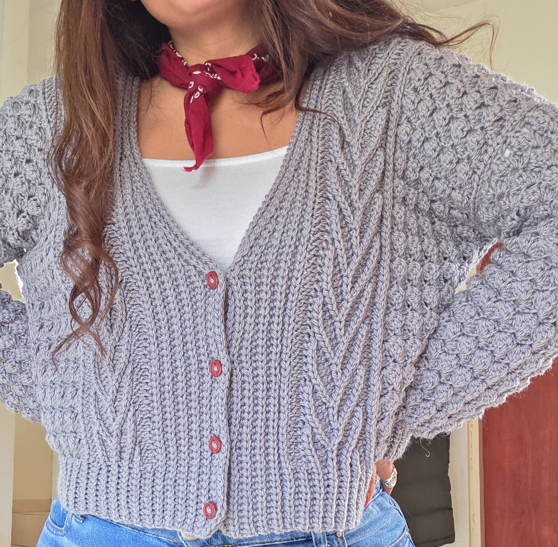 Preventa Patron Cardigan "Belle" - Imagen 2