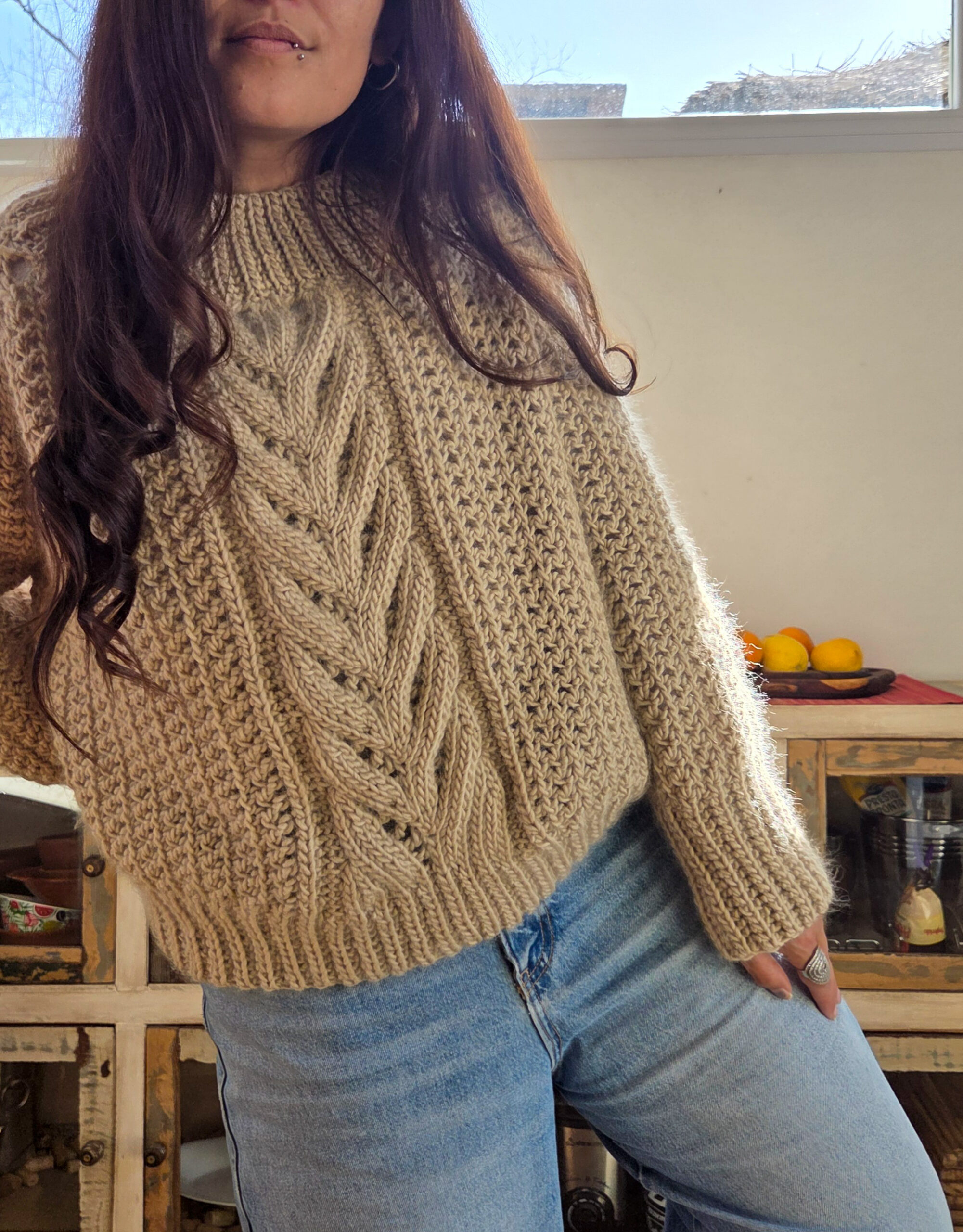 Patron Sweater "Iris"
